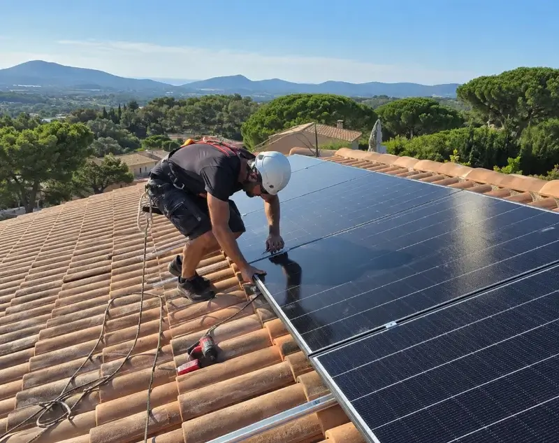 Installateur panneaux solaires Montagnac-la-Crempse — pose photovoltaïque sur toiture
