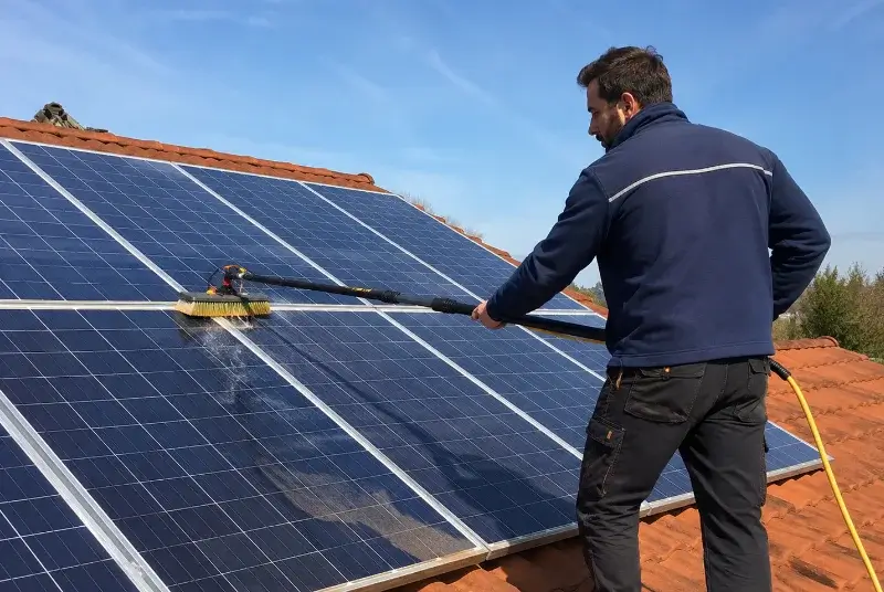 Nettoyage et entretien de panneaux solaires à Montagnac-la-Crempse